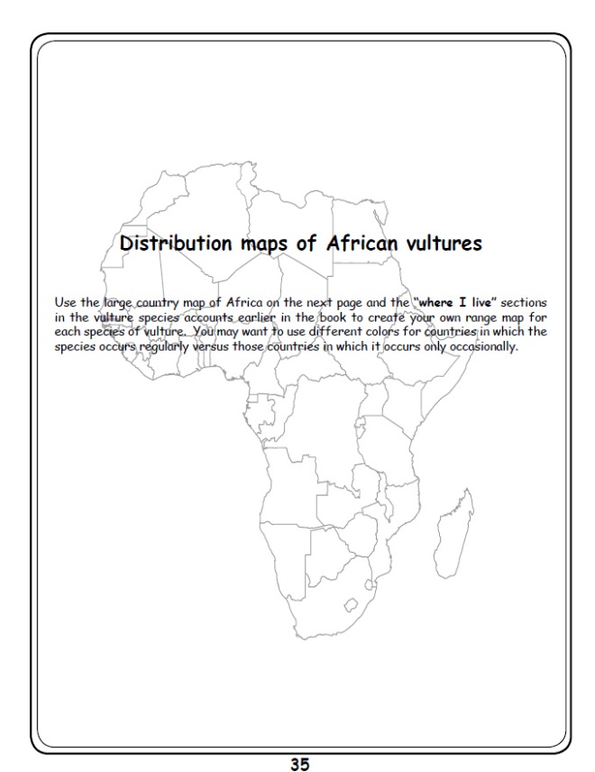 Distribution Map of Africa