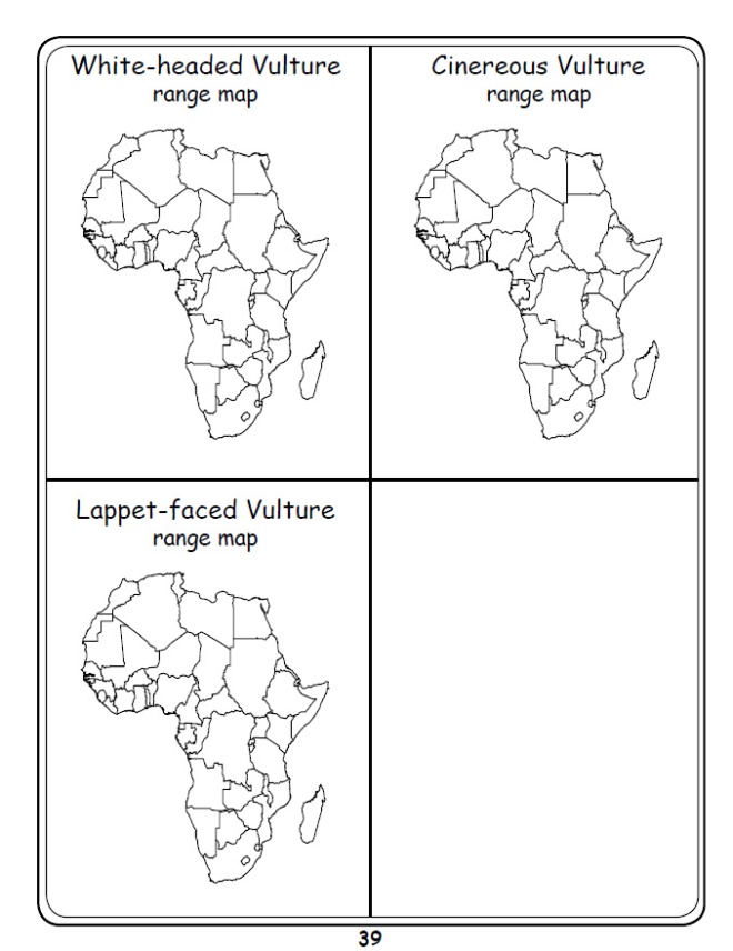 Vulture Range Map 3